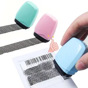 1-Count Confidential Identity Theft Protection Roller Stamp – Anti-Theft Privacy & Security Tool for ID Blackout Protection