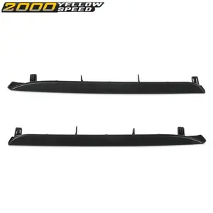 Rear Bumper Lower Trim Molding Left and Right Fit For Toyota Camry SE XSE 2018-2020 Black Finish 2 Pcs