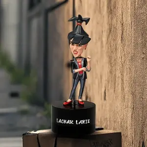 Lachar Laris - Talking Armenian Bobblehead Hand-Painted Ceramic Collectible with Exclusive Sound Bites & Armenian Quotes for Family Fun and Gift Ideas