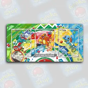 Bulbasaur Charmander Squirtle First Partner Illustration Collection Extended Art Display