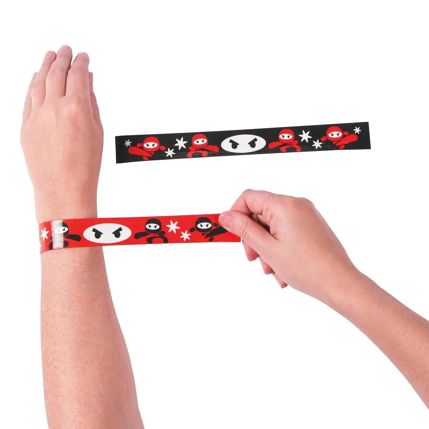 Ninja Slap Bracelets - 12 Pc.