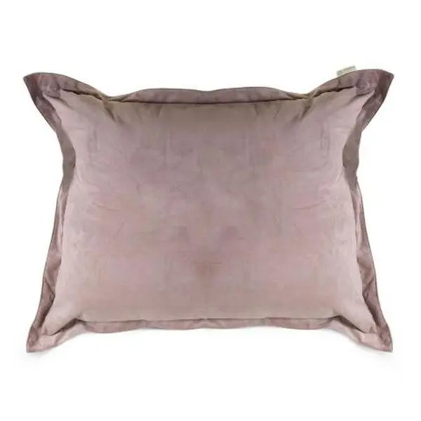 Majestic Home Villa Navy Velvet Oversize Floor Pillow - 54x44x12 in Polyester Soft Furnishing for Living Spaces, Room Decor, Cozy Floor Seating Setup