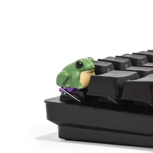 Frog Keycap Hand-Painted High-Quality Photopolymer Resin Custom Designed Keycap