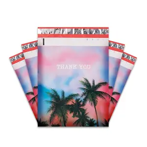 Hawaiian Self-Sealing Mail Bag, Office Postal Bag, Gift Packaging Bag, Home Storage Bag, Shipping Envelopes, Mailing Envelopes, Suitable for Office and Home Use