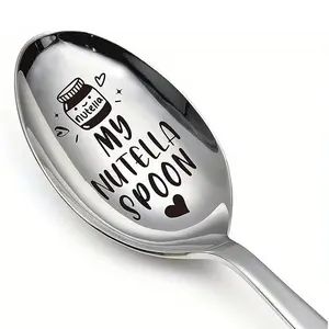 Stainless Steel Spoon, Coffee & Espresso Spoon, Dessert Spoon, Iced Tea Spoon, Kitchen Utensils, Kitchenware, Cutlery for Home Kitchen, Gift for Women, Men, Boys