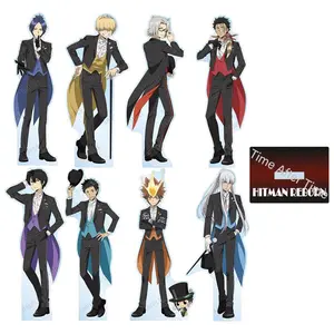 Japan Anime HITMAN REBORN Acrylic Stand Model Figure Cosplay Plate Holder Topper Birthday Fans Christmas Desk Decor Plate Gift