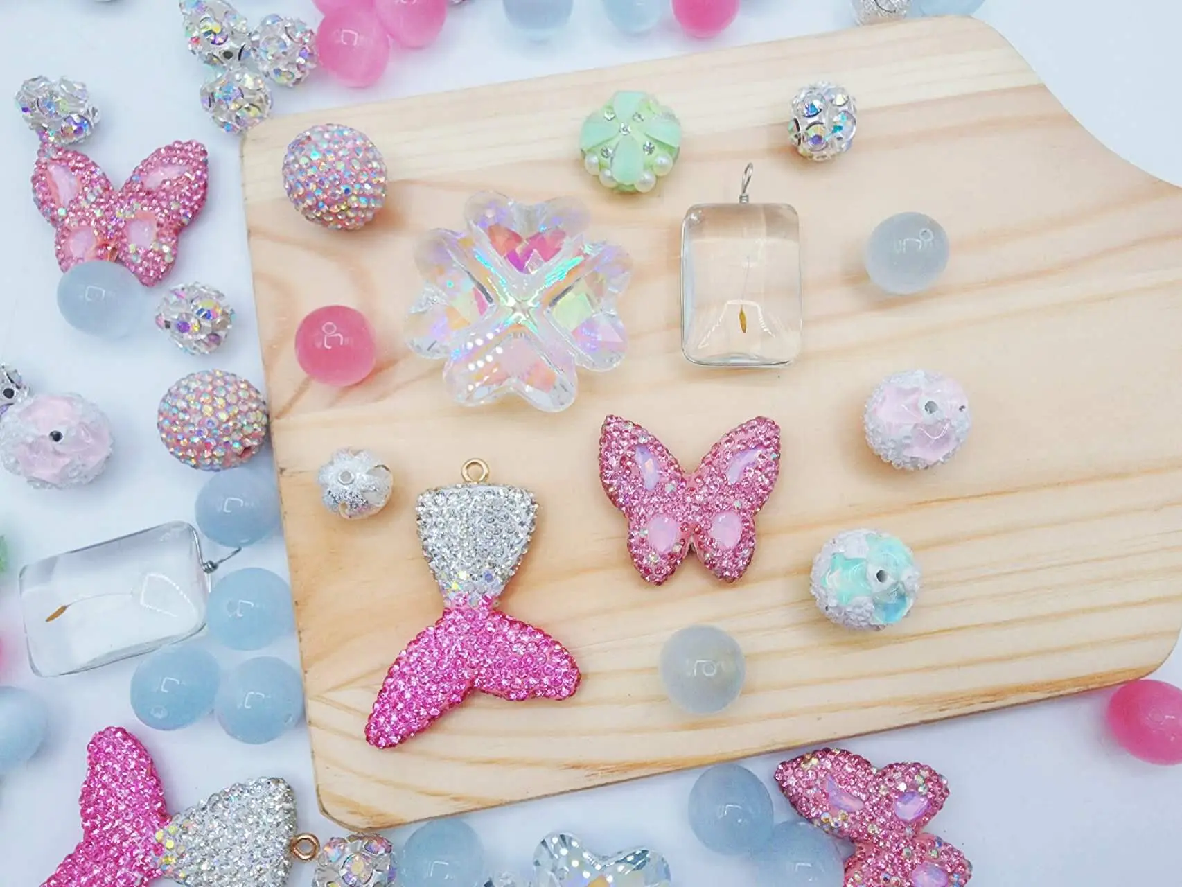 [US Shop Exclusive] Luxury Max - Elegant & Sparkling Charms for DIY Jewelry & Accessories Diy Bead Art Diy Handmade Beads