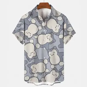 2026 Hawaiian Sets PKM [FREESHIP] A perfect gift for all ages in your family this summer - ideal for a beach trip – Anime Bold with the Snor Pattern Hawaiian Shirt – Inspired Summer Beachwear