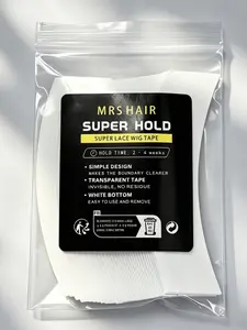 36-Piece Hair Extension Glue Pads, Waterproof & Sweat-Resistant, Long-Lasting Comfortable Bio Protein Adhesive, Invisible Hair Repair