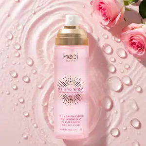 Rose Essence Setting Spray, Makeup Finishing Spray for All Skin Types, Waterproof Makeup Hold, Long-Lasting, Non-Alcoholic Formula, Suitable for Any Occasion, 120ML