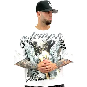 Paradise Angel Oversized Tee t shirt overside