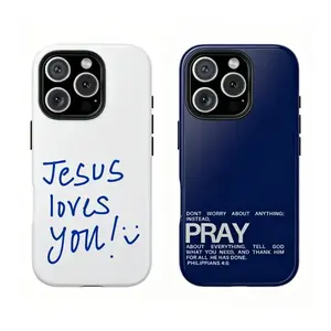 Jesus God Phone Case Christian Bible Verses Cover The Best Gift for Yourself Partner Friends and Family. Drop-Tested Tough Armor Shield Case Fits iPhone 11, 12, 13, 14, 15, 16, 17 Air Pro Max.