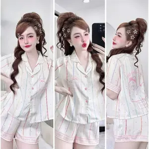Đồ ngủ sọc trắng