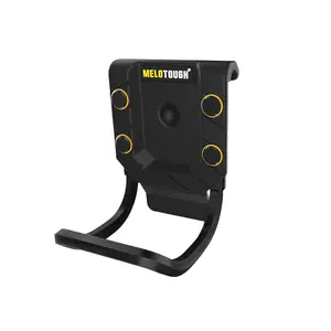 MELOTOUGH Hammer Holder for Belt, Hammer Loop, Hammer Holster, Hammer Belt Holder (Black)
