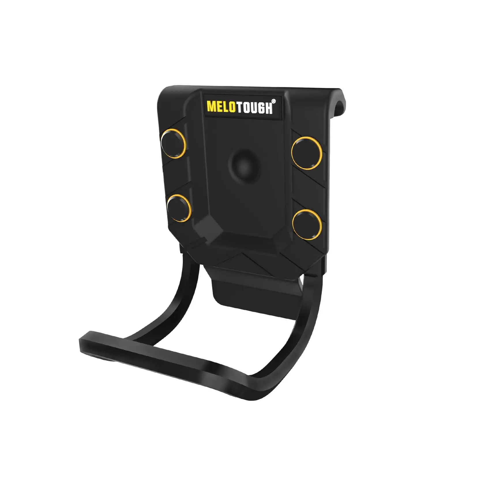 MELOTOUGH Hammer Holder for Belt, Hammer Loop, Hammer Holster, Hammer Belt Holder (Black)