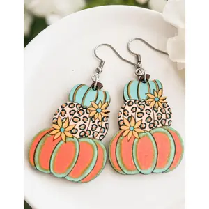Adorable Fall Pumpkin Earrings