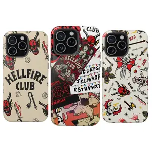 Hellfire Club Phone Case | Stranger Things Fan Protective Cover, Compatible with iPhone 11-17 Pro Max/Plus and Samsung Galaxy S23-25