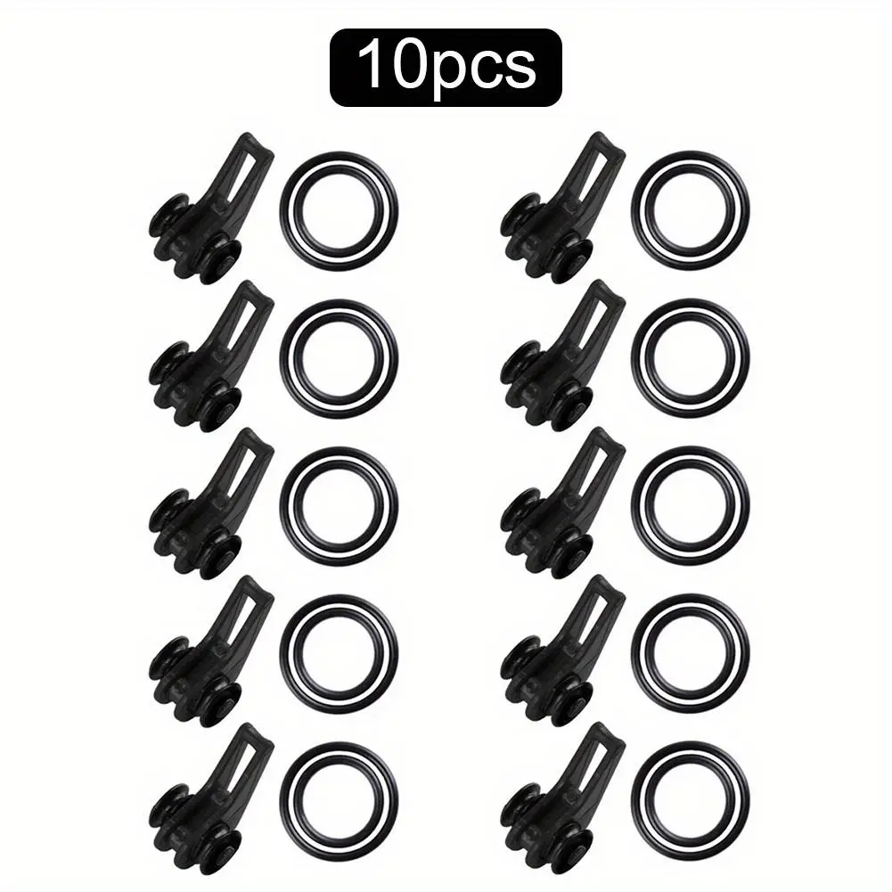 10pcs Fishing Rod Pole Hook Keeper for Lockt Bait Lure Accessories Hooks Safety Keeping Holder Fishing Tool Fishing Tackle fishing equipment Fishing Rod Holders Fishing Gear Accessories