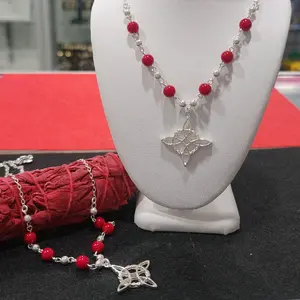 Gargantilla con nudo de bruja. Witch Knot Choker