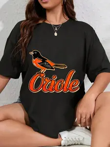 100% Cotton Vintage Oriole Bird' Amazing Bird Gift Shirt T-Shirt