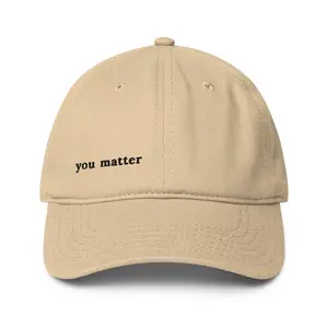 You Matter Hat –Mental Health Baseball Hat