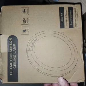 Rechargeable Motion Sensor Ceiling Light with Remote - Magnetic Wireless Ceiling Light Battery Powered for Closet Shower Stairs Shed Hallway Porch Patio ect