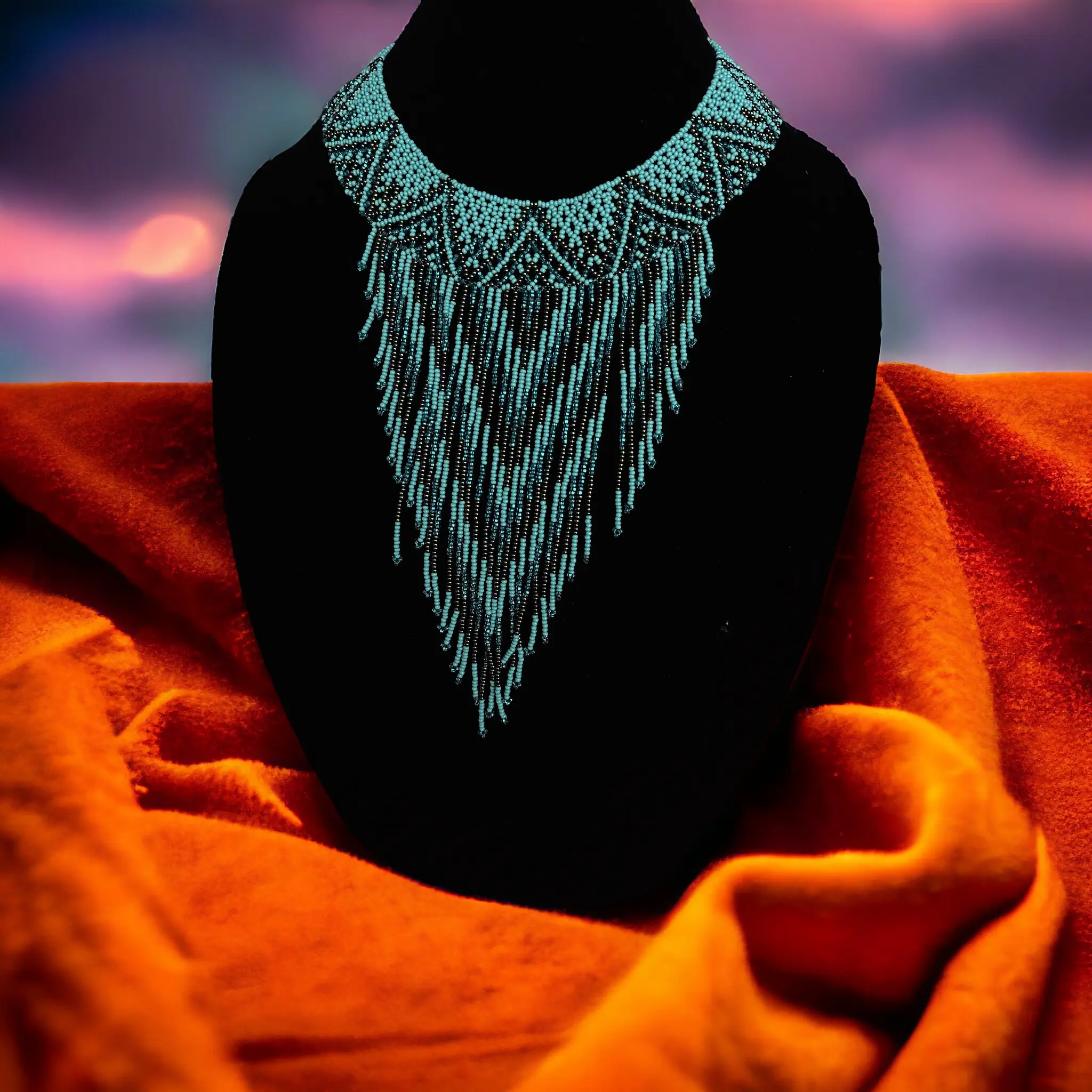 Handmade Mayan Jewelry Mayan Enigma Ensemble Necklace