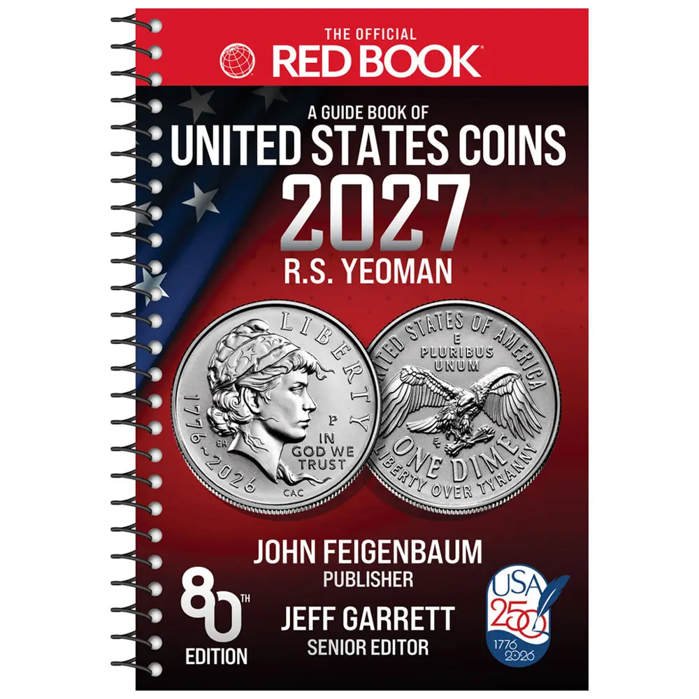 The Official Red Book: A Guide Book of U.S. Coins 2027 80th Edition