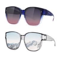 Grey Frame/Silver Mirrored Lens Navy Frame/Gradien