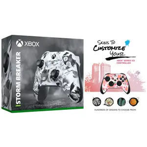 Xbox Wireless Controller for Series X, Series S, Windows with MightySkins Custom Skin Code - Storm Breaker