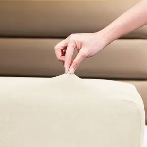 Fitted Sheet-   Fitted Sheet Only(No Flat Sheet or Pillow Shams),4 Way Stretch -Knit,Snug Fit,Wrinkle Free,for Standard Mattress and Air Bed Mattress from 8" Up to 10",Beige