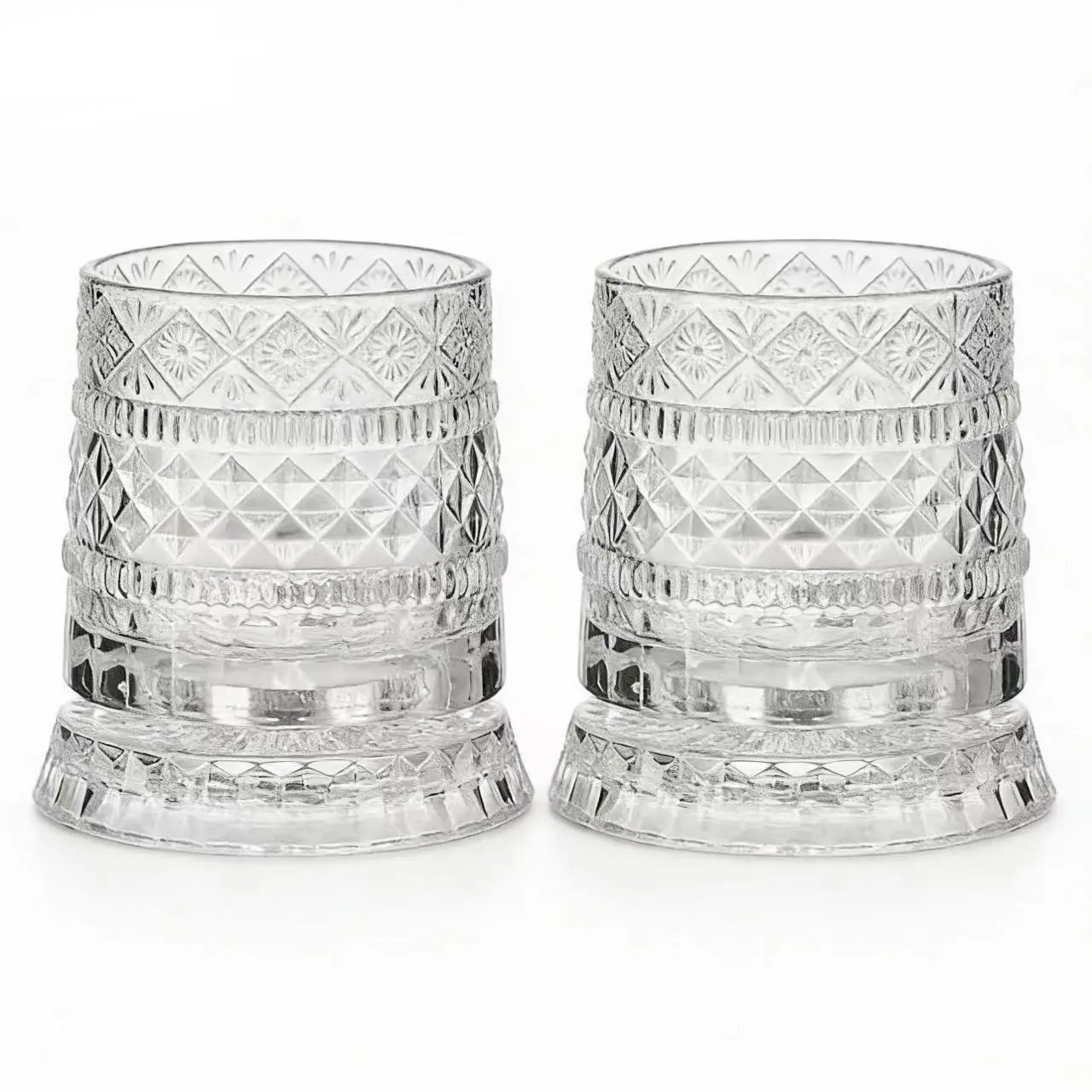 Lead-Free Crystal, Spins on HiddenBump Colored lights rotating whiskey glass,Luxury 360° Spinning Crystal Glass-Star-Cut。Stress Relief Whiskey & Wine Glass, ElegantEuropean Barware Gift