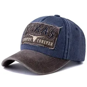 Texas Country Baseball Cap - Embroidered Design, Adjustable Fit, Suitable for All Seasons Fan Versatile