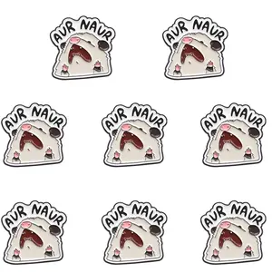 New brooch -1/8 PCS cartoon cute guinea pig, cute mouse shape, exquisite badge pin, metal brooch, suitable for decoration on backpacks and clothing, exquisite gift, perfect for giving gifts to family and friends