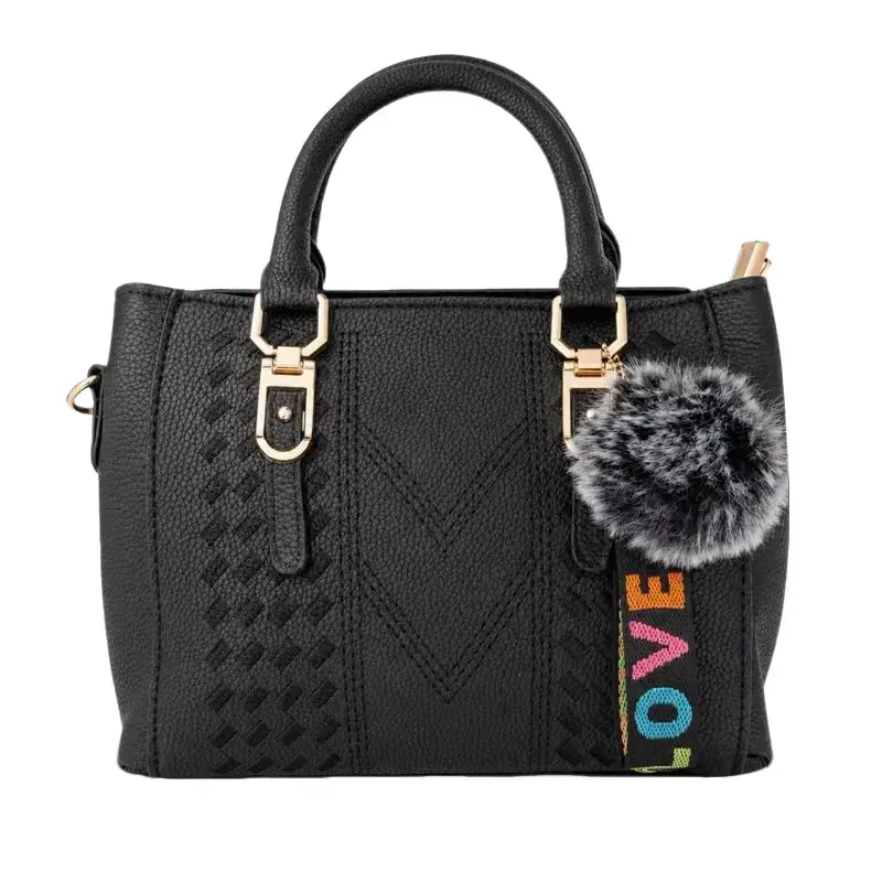 Women’s Satchel Handbag, PU Leather Tote Purse with Top Handles and Shoulder Strap, Multi-Compartment Everyday Bag