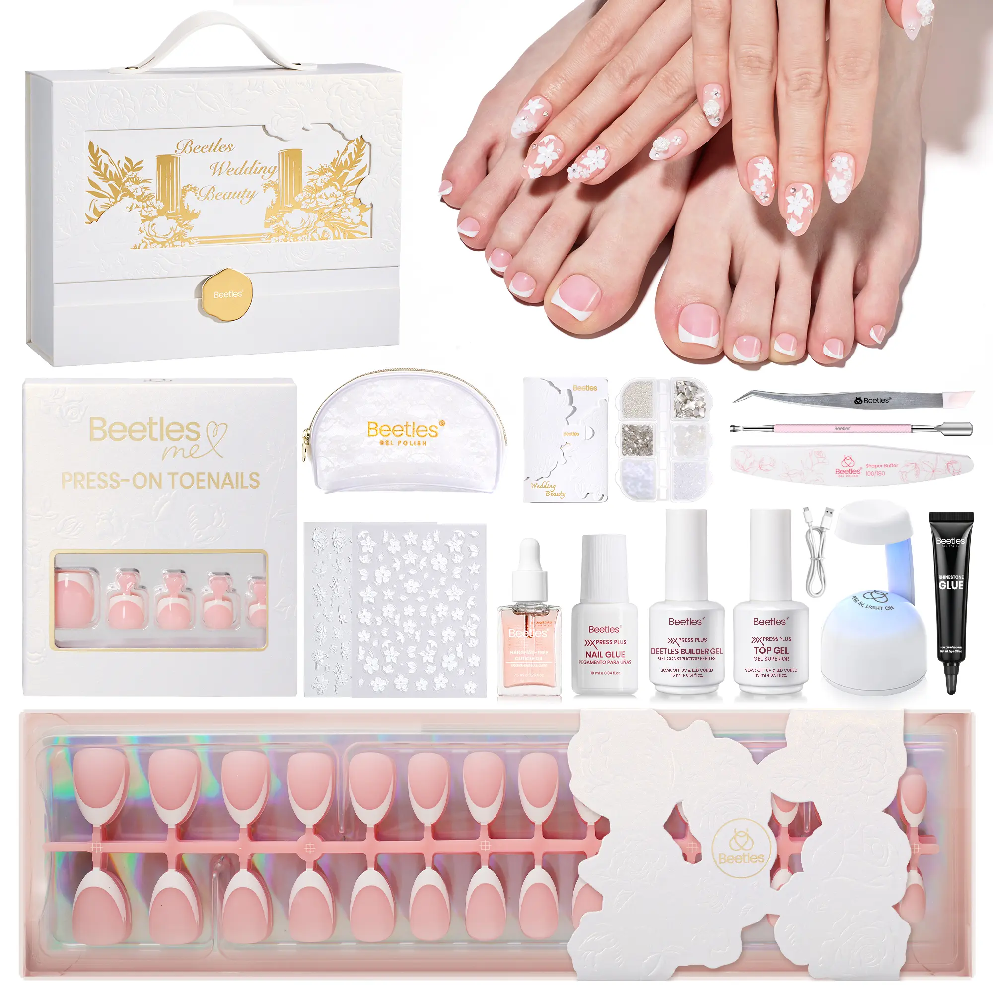 Press On Nail Collection [Wedding Beauty Box]