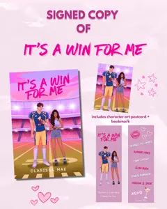 It's A Win For Me Signed Paperback w/ goodies!