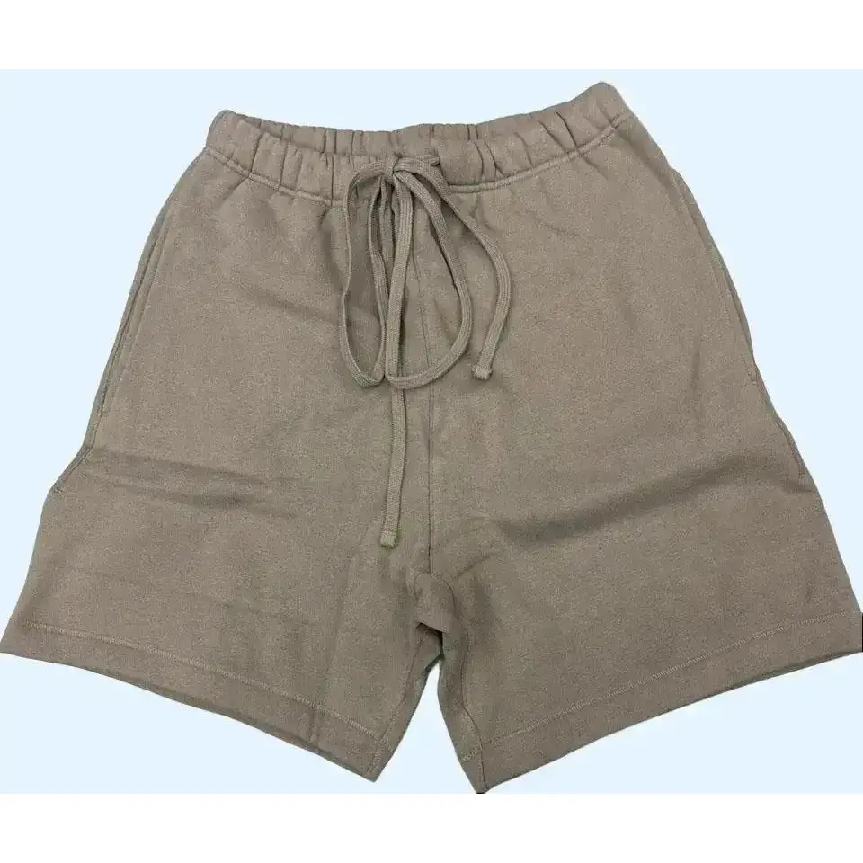 Men's 2026 Sweatshort Taupe Beige Cotton Material Casual Outings Everyday Wear 2026 Breathable Soft Lightweight Cozy Trendy Beach Vacation Streetwear Hip Hop