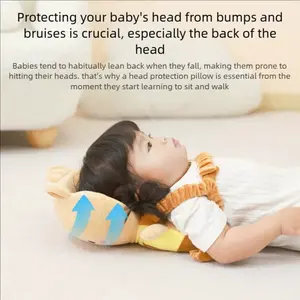 Baby Newborn Anti-Fall Pillow Head Protection Pad, Infant Anti-Fall Helmet Cap, Children Learning Walk Collision Prevention Gear