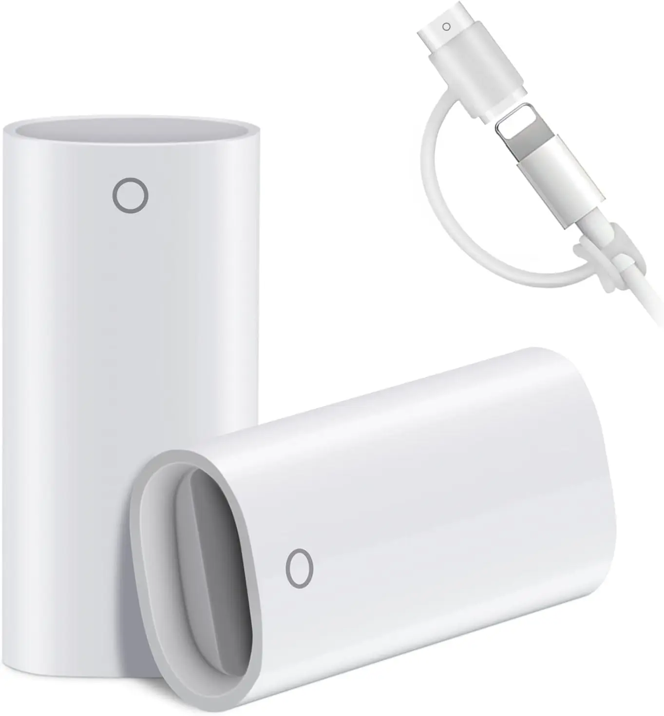 Charger Adapter Compatible with  Pencil 1st Generation, Female to Female  Connector for iPad Pen 1st Gen - 2 Pack