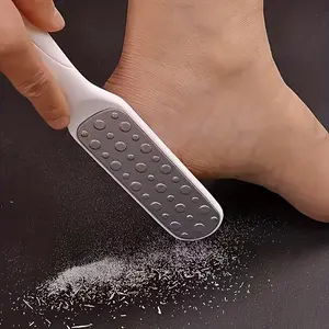 Double-sided Foot File, 1 Count Callus Remover, Foot Scrubber, Pedicure Tool, Foot Care Tool, Manicure & Pedicure Tools, Lightweight, Foot Care Product, Compact, Plastic