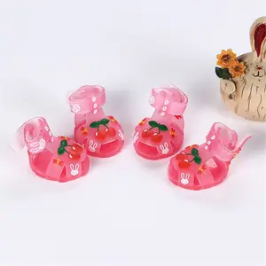Dog Sandals Summer Shoes Pet Shoes Cartoon Fashion Non-Slip Breathable Trendy Rain Shoes Waterproof Small Dogs