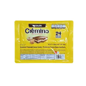 Cremino Avellana Bicolor Hazelnut Flavored Cocoa Candy 24 pieces Net wt 11.85-oz