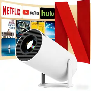 Portable Projector Outdoor Mini with 5G WiFi 5 & BT 5.0 720P Full HD for Android Audio Bluetooth Gaming Home Theater