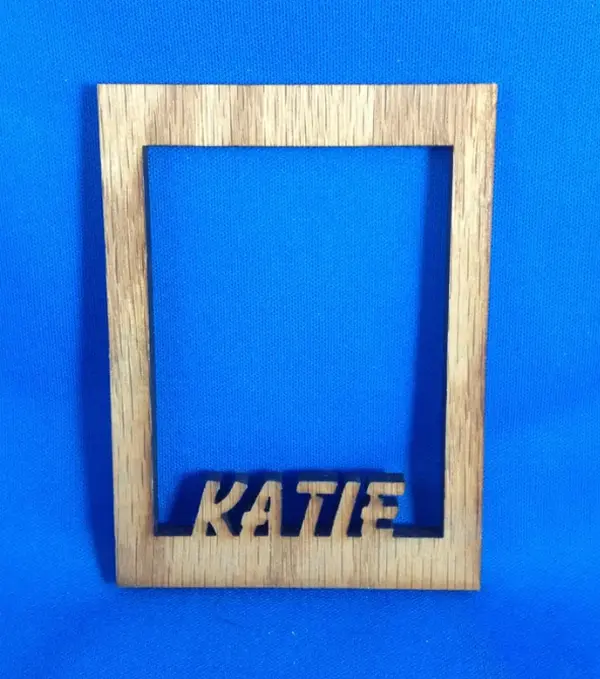 Magnetic Name Frame Custom (Enter custom name to be engraved in order notes at checkout)