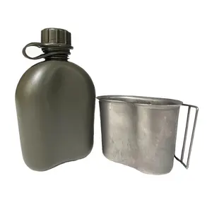 1QT Canteen and Steel Canteen Cup