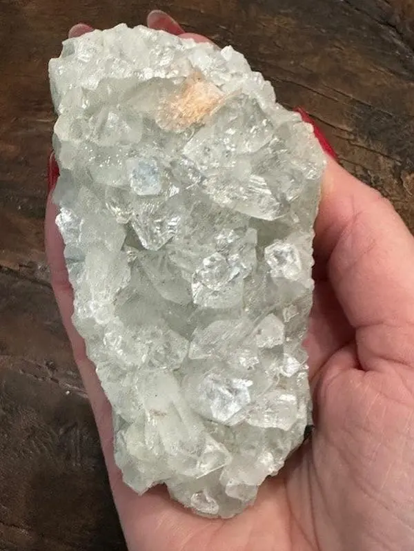 Clear Apophyllite Specimen - 241 grams