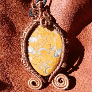 Shell Fossil Pendant