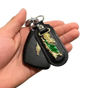 1 pc San Judas Tadeo/ San Judas Keychain/ Stainlesss Steel Keychain/ keychain