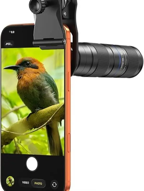 APEXEL 5-10x Telephoto Lens Clip-On – Compatible with iPhone & Samsung – Clear Zoom for Travel & Concerts summerwins